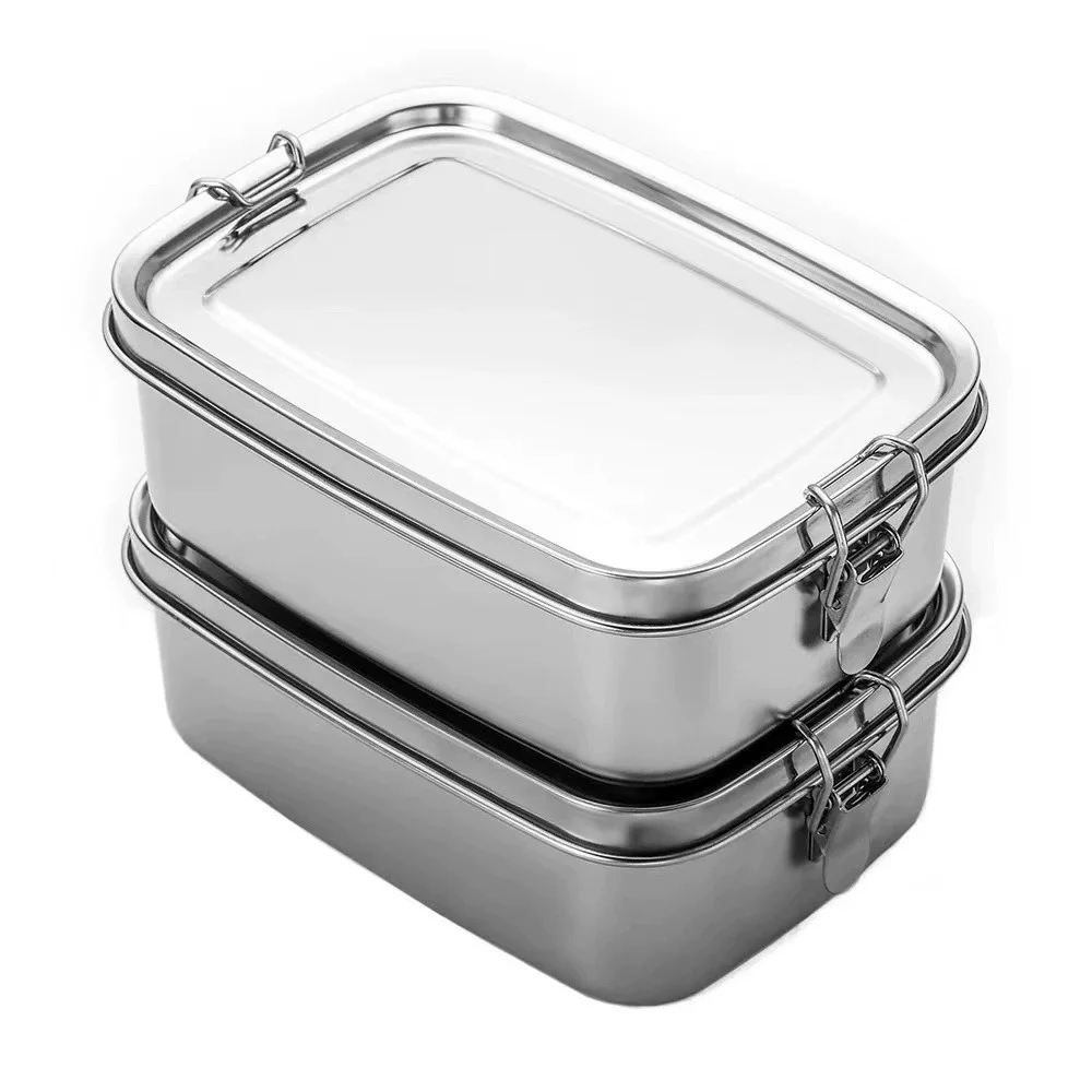 Meal Prep Lunch Boxes - Çocuklar ve Yetişkinler için Paslanmaz Çelik