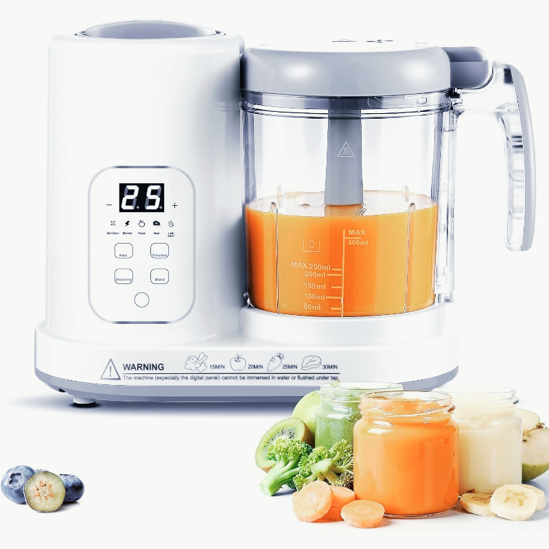 Meal Prep Healthy - Bebek Maması Hazırlayıcı Buharlı Blender 4'ü