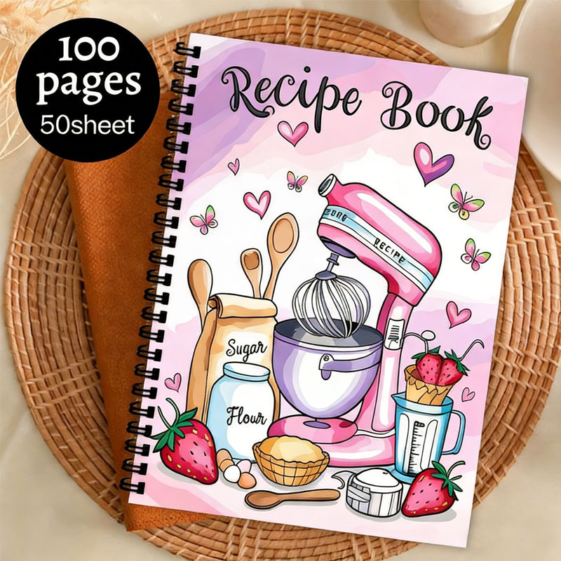 Meal Prep Menu - Tarif Günlüğü 100 Sayfa Boş Yemek