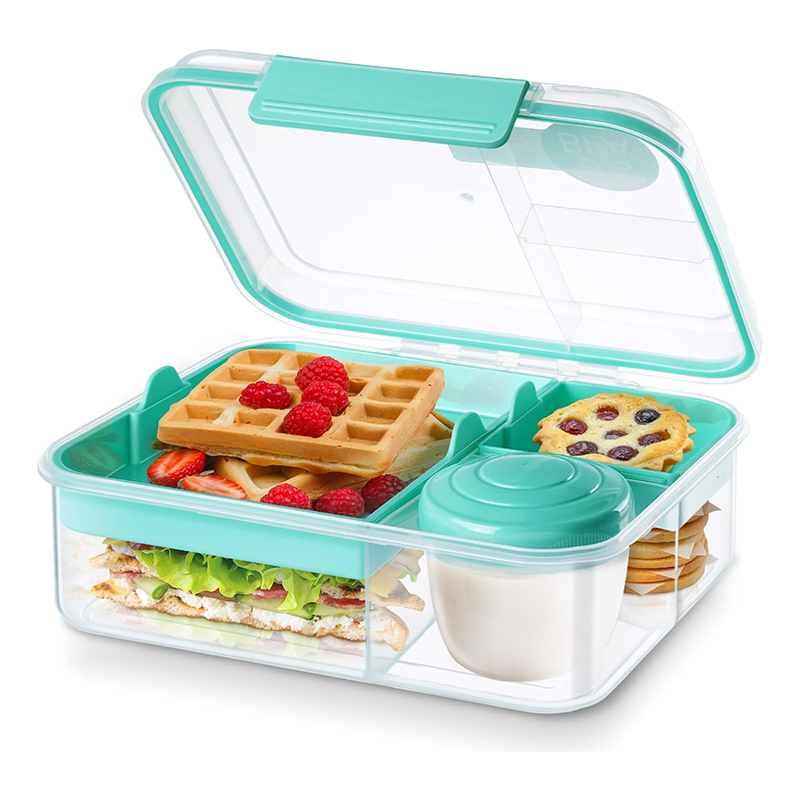 Meal Prep Menu - 4 Bölmeli Sızdırmaz Bento Öğle Yemeği