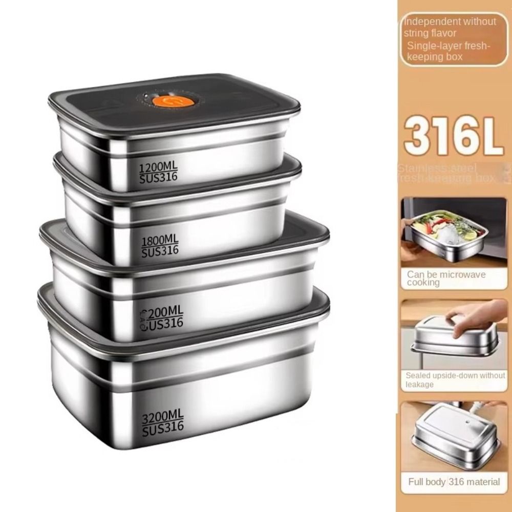 Paslanmaz Çelik Kamp Öğle Yeme - Meal Prep Lunch Boxes incelemesi ve fiyatı