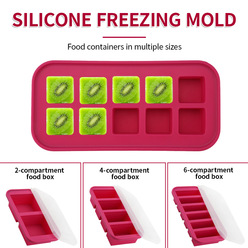 2 veya 3 Parçalı Silikon Dondu - Meal Prep Menu incelemesi ve fiyatı