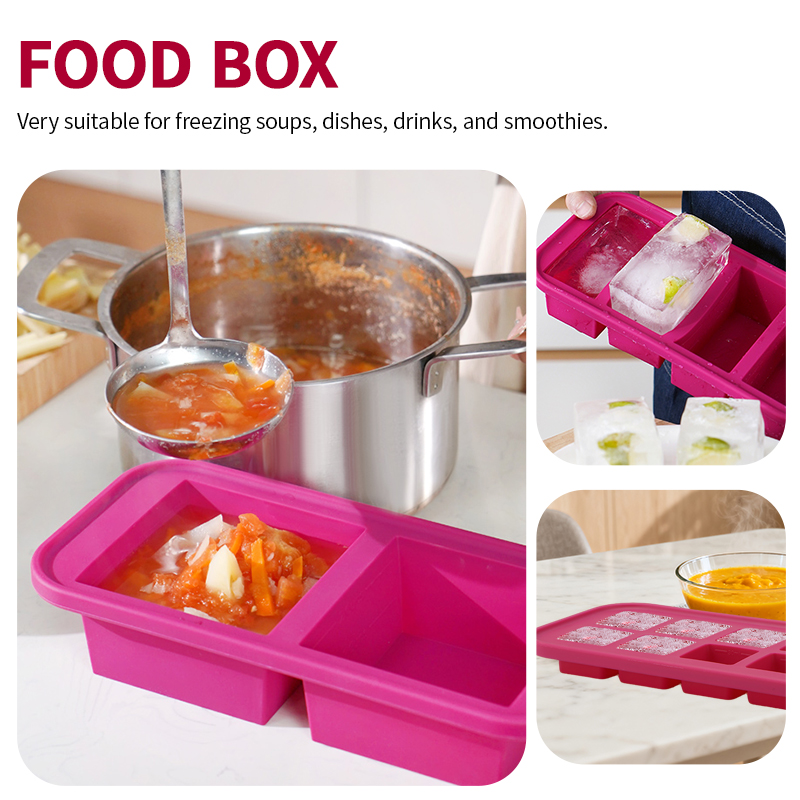 2 veya 3 Parçalı Silikon Dondu - Meal Prep Menu incelemesi ve fiyatı