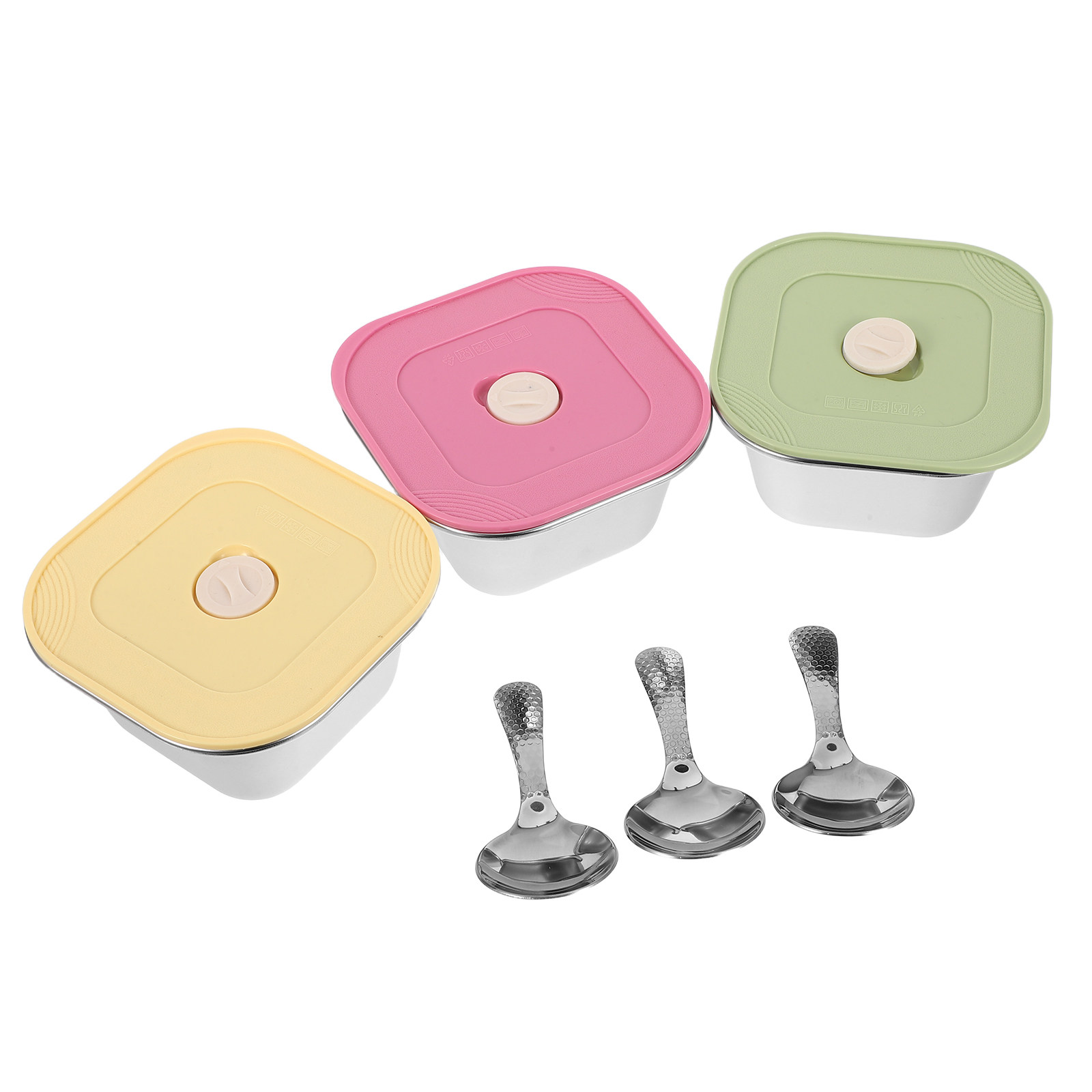 3 Adet Paslanmaz Çelik Atıştır - Meal Prep Lunch Boxes incelemesi ve fiyatı