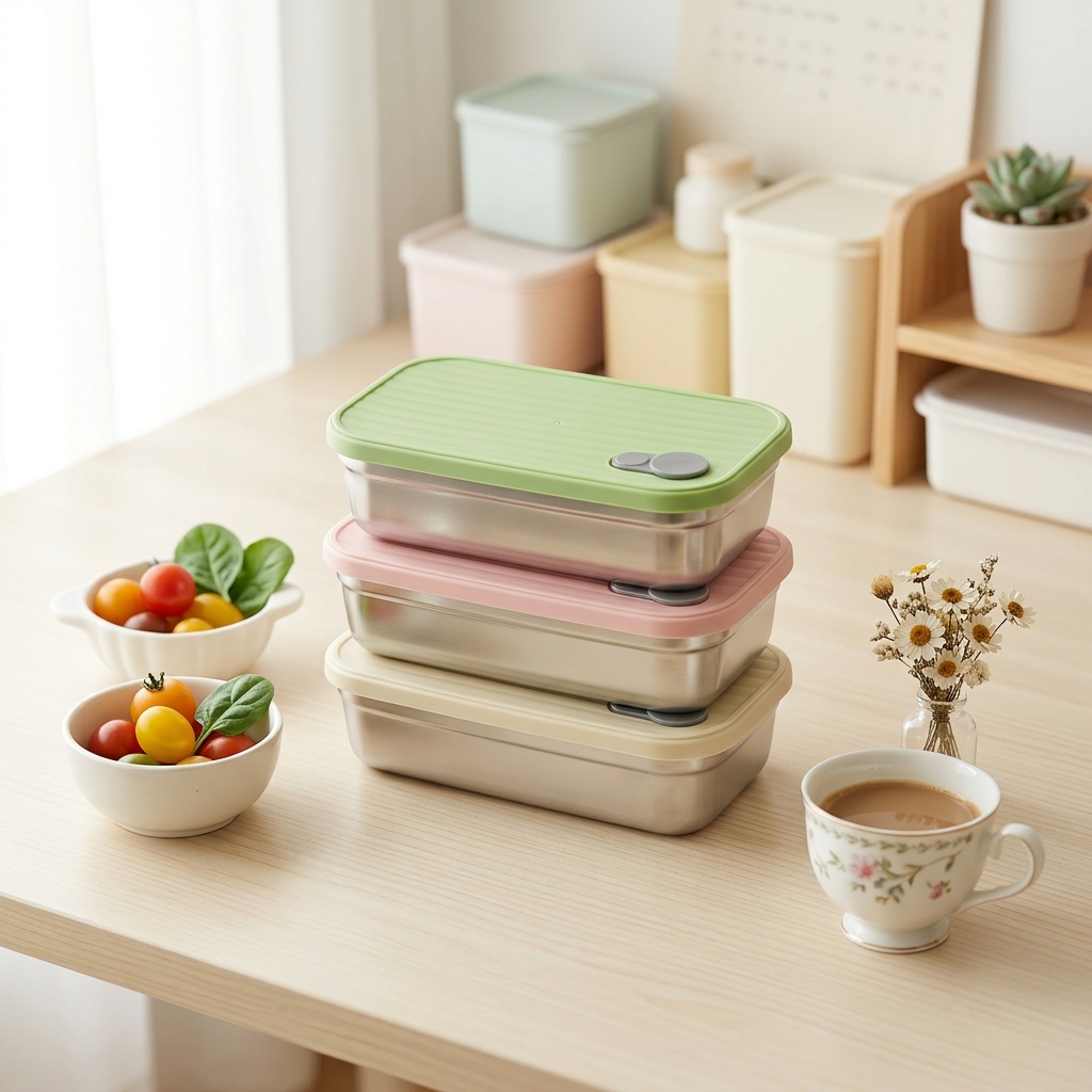 Paslanmaz Çelik Bento Kutusu M - Meal Prep Lunch Boxes incelemesi ve fiyatı