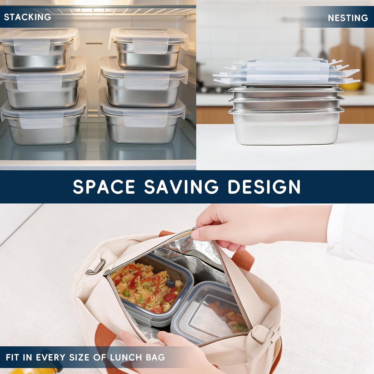 10 Adet 304 Paslanmaz Çelik Gı - Meal Prep Oven Safe Containers incelemesi ve fiyatı