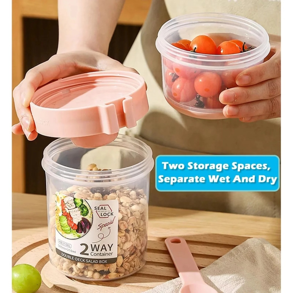 Taşınabilir Salata Kabı Kahval - Salad Container Jar incelemesi ve fiyatı
