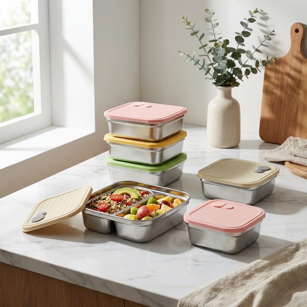 Meyve Sebze Saklama Kabı İstif - Meal Prep Lunch Boxes incelemesi ve fiyatı