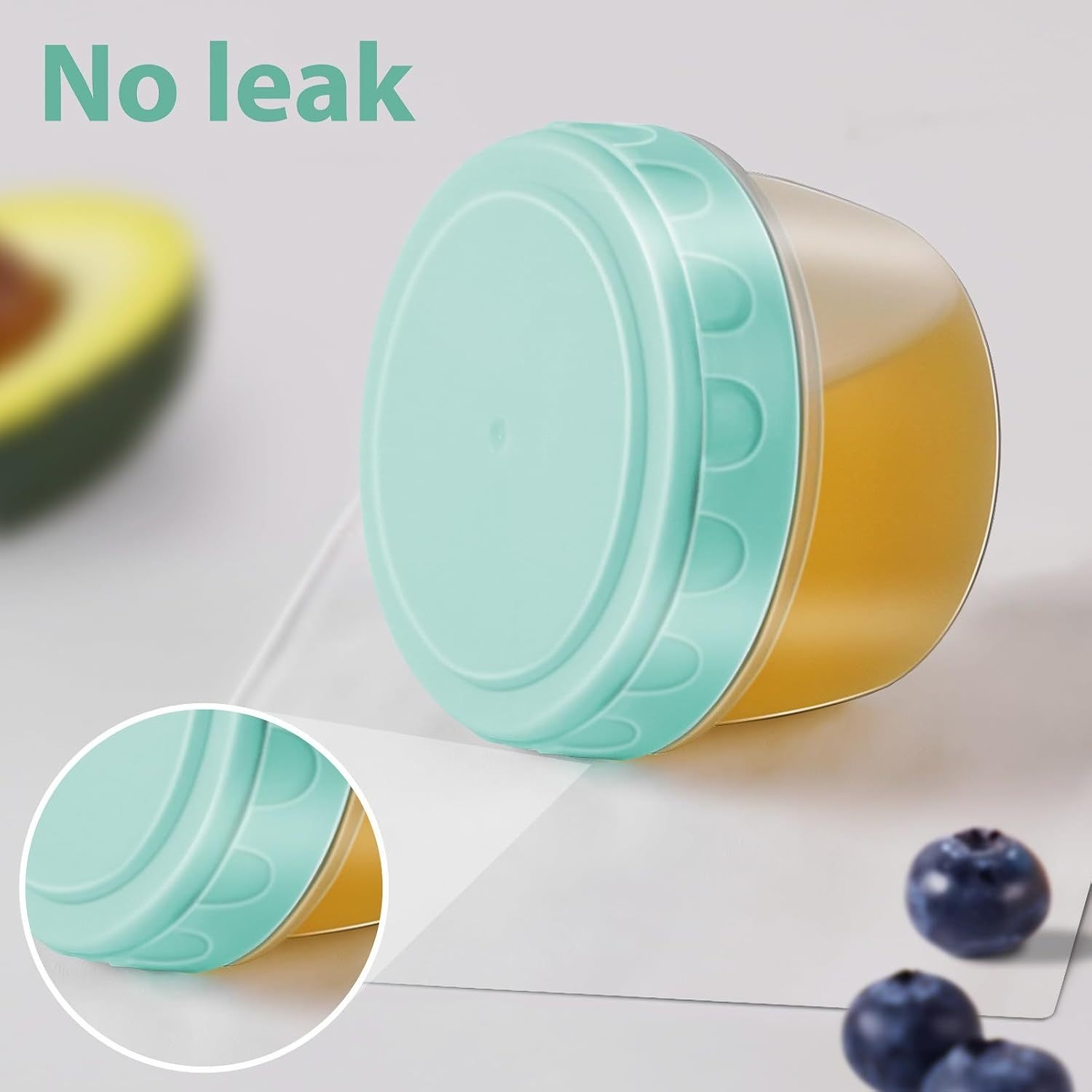 1-6 Paket 2,7 OZ Salata Sosu K - Salad Container Jar incelemesi ve fiyatı