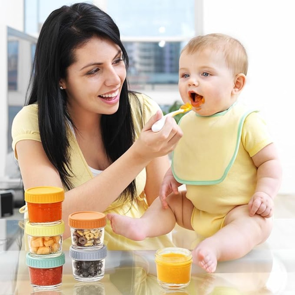 6 adet cam bebek maması kavano - Salad Container Jar incelemesi ve fiyatı