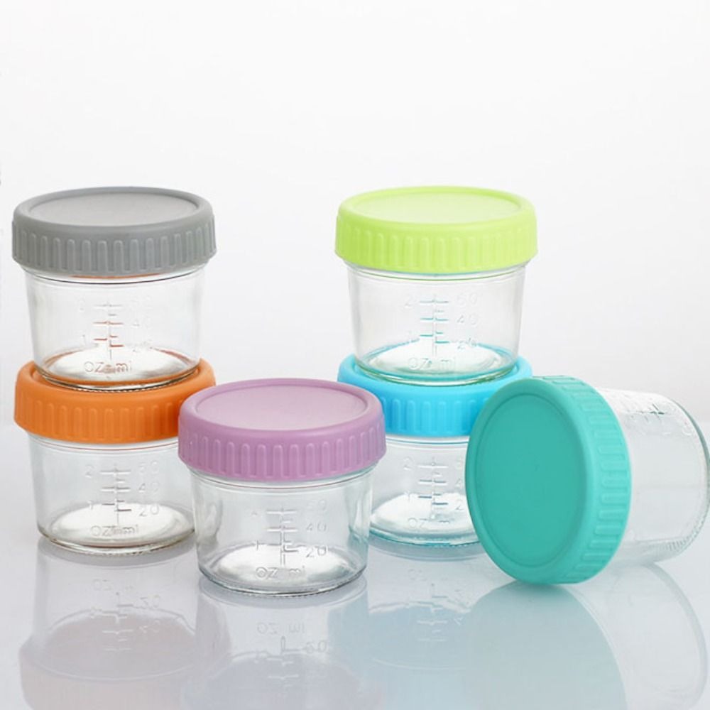 6 adet cam bebek maması kavano - Salad Container Jar incelemesi ve fiyatı