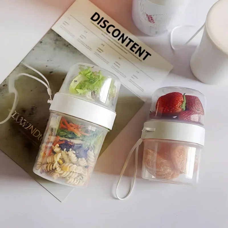 Kahvaltılık Yulaf Ezmesi Tahıl - Salad Container Jar incelemesi ve fiyatı