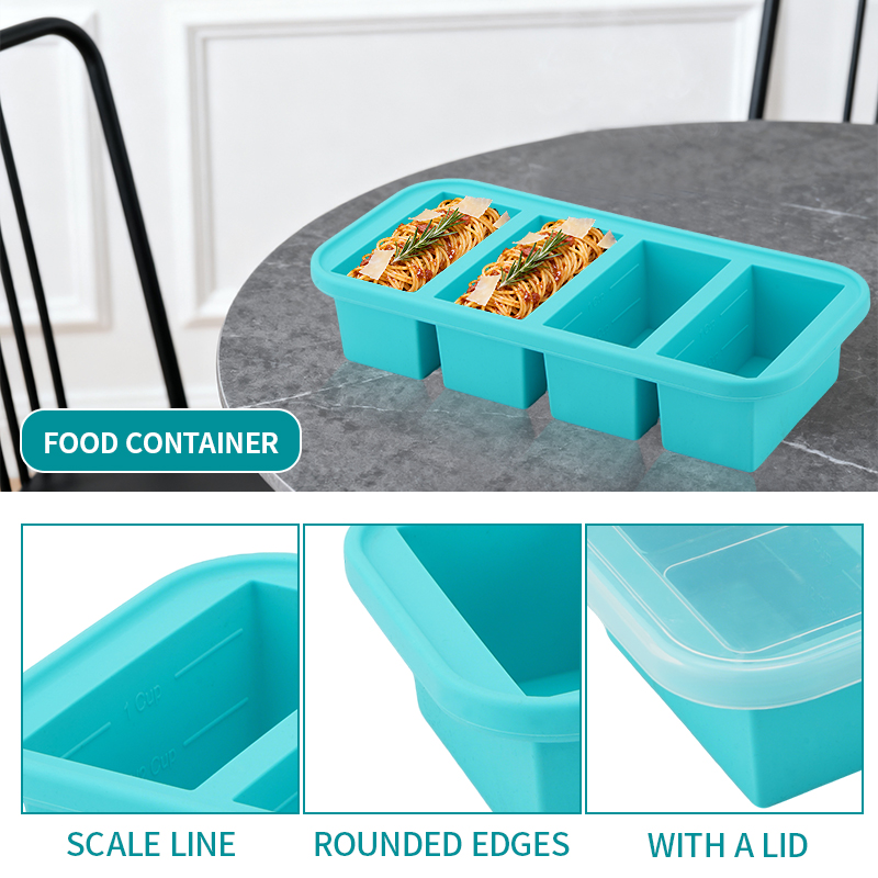 2 veya 3 parçalı silikon dondu - Meal Prep Menu incelemesi ve fiyatı