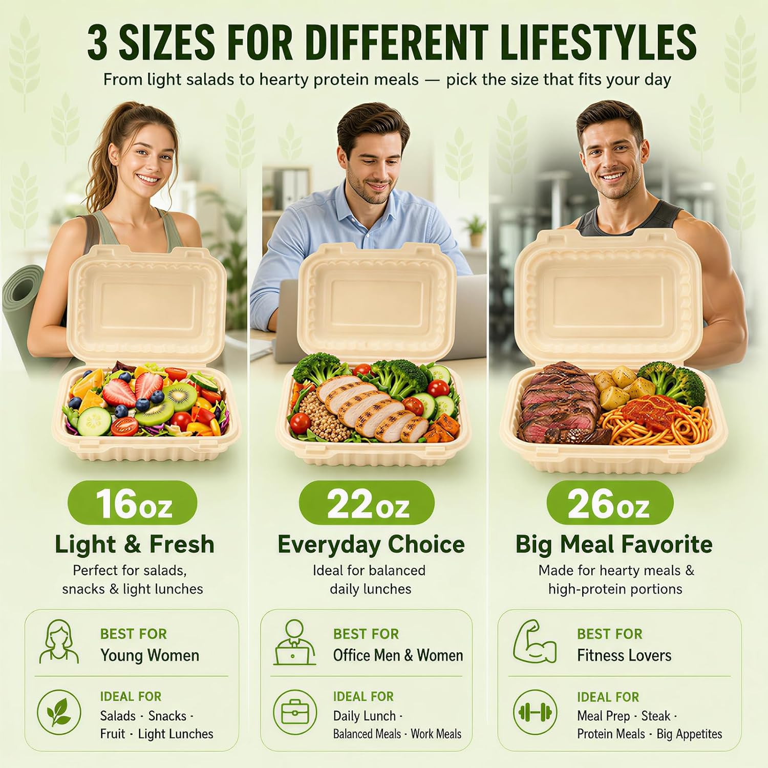 50'li Paket 16oz (473ml) Deniz - Salad Container Jar incelemesi ve fiyatı