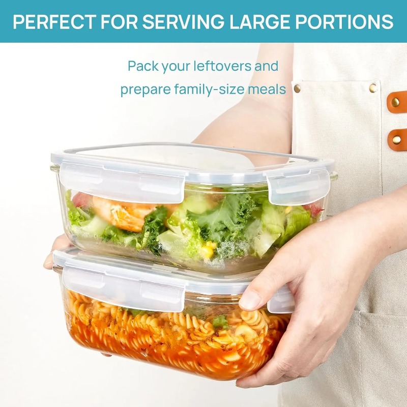 Cam Gıda Saklama Kabı Seti 18  - Meal Prep Oven Safe Containers incelemesi ve fiyatı