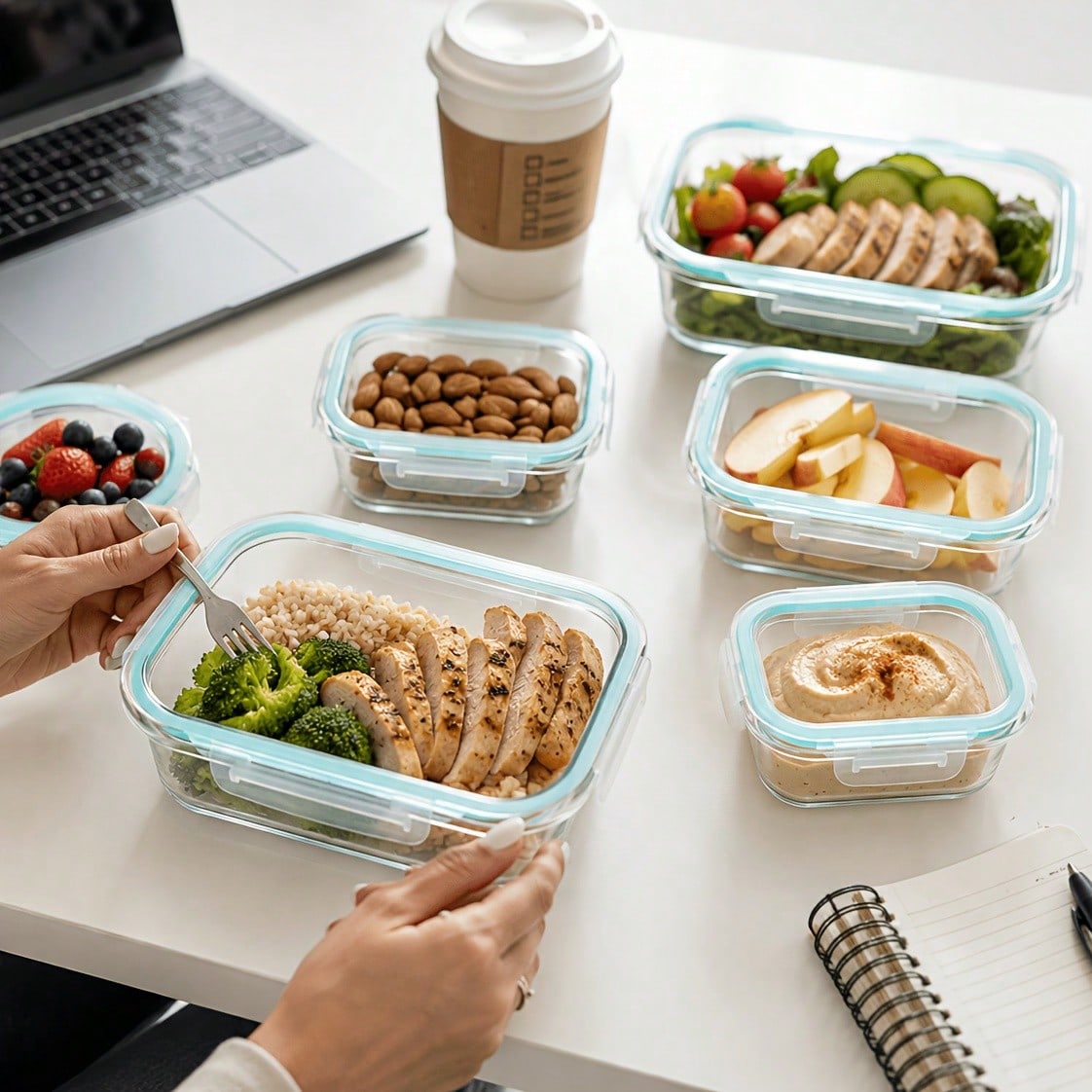 Cam Gıda Saklama Kapları Şık M - Meal Prep Oven Safe Containers incelemesi ve fiyatı