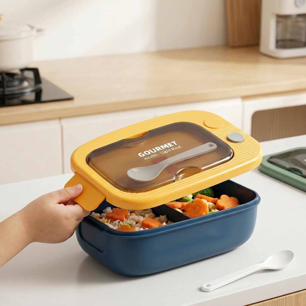Mikrodalgada Kullanılabilir Pl - Meal Prep Lunch Boxes incelemesi ve fiyatı