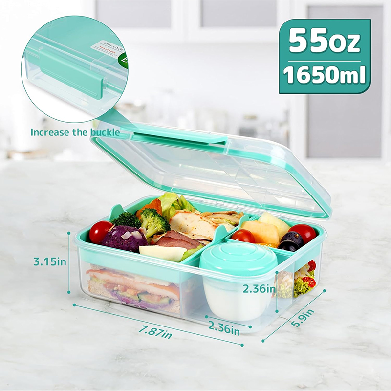 4 Bölmeli Sızdırmaz Bento Öğle - Meal Prep Menu incelemesi ve fiyatı