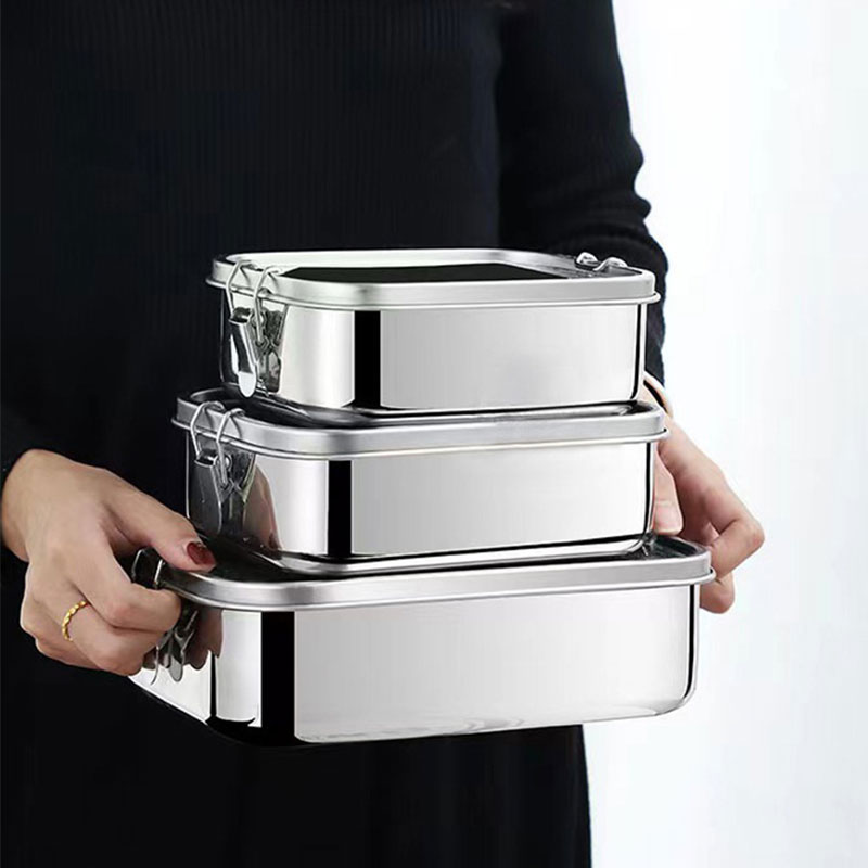 304 Paslanmaz Çelik Kare yemek - Meal Prep Lunch Boxes incelemesi ve fiyatı