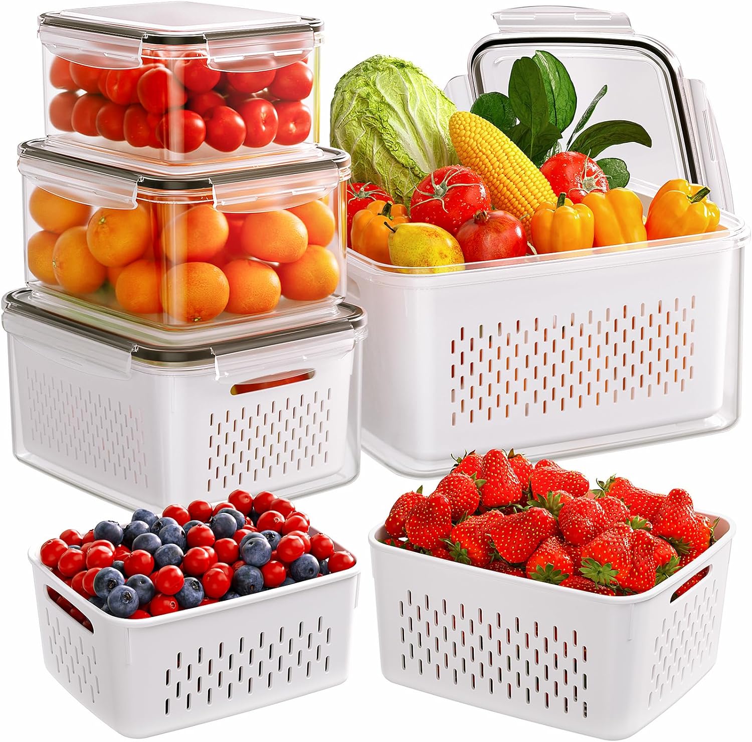 4/5/6/8 Parça Hava Geçirmez Gı - Meal Prep Oven Safe Containers incelemesi ve fiyatı