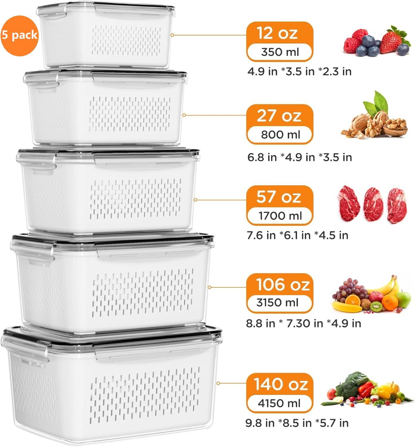 4/5/6/8 Parça Hava Geçirmez Gı - Meal Prep Oven Safe Containers incelemesi ve fiyatı