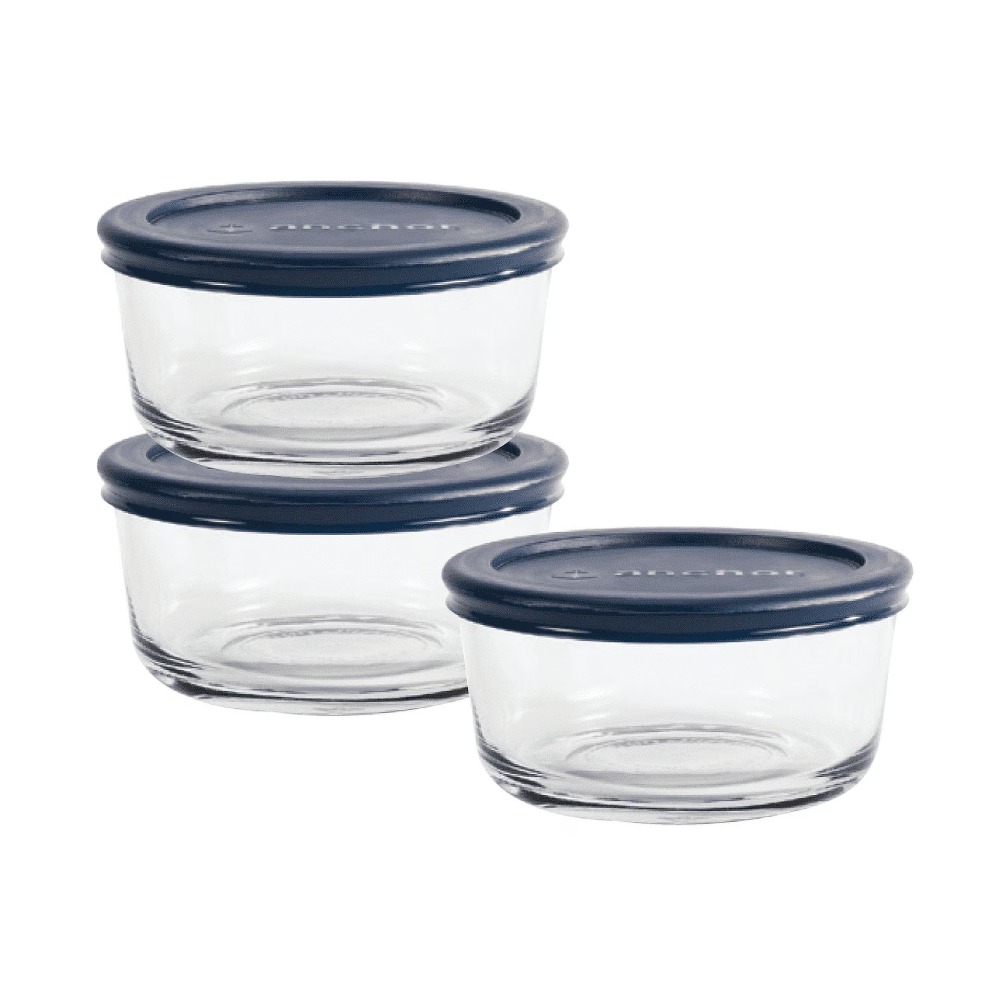 3'lü Paket 2 Kaplı Yuvarlak Te - Meal Prep Oven Safe Containers incelemesi ve fiyatı