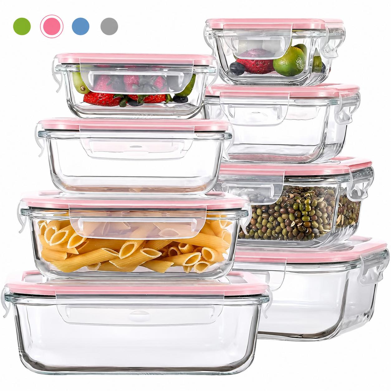 8/12 Parça İstiflenebilir Boro - Meal Prep Oven Safe Containers incelemesi ve fiyatı