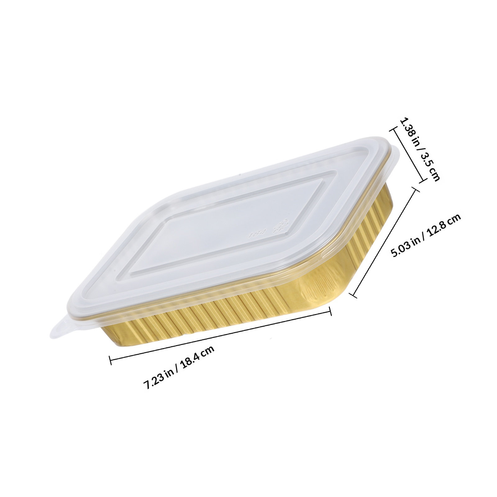 20 Adet Alüminyum Folyo Dikdör - Meal Prep Oven Safe Containers incelemesi ve fiyatı